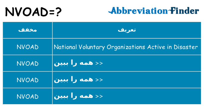 چه nvoad برای ایستادن؟