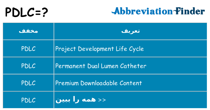 چه pdlc برای ایستادن؟