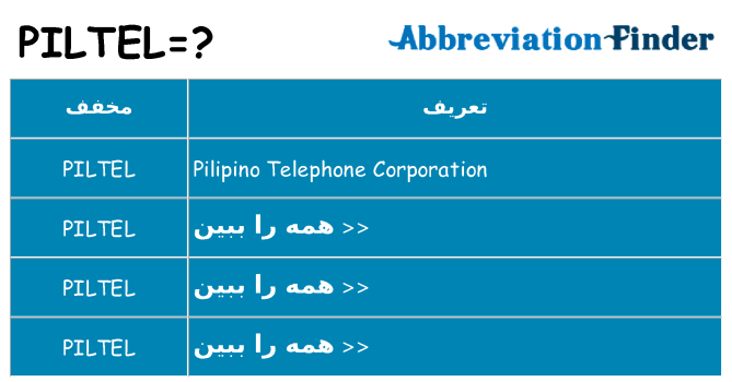 چه piltel برای ایستادن؟