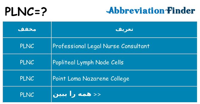 چه plnc برای ایستادن؟