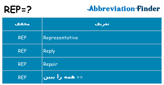 چه rep برای ایستادن؟