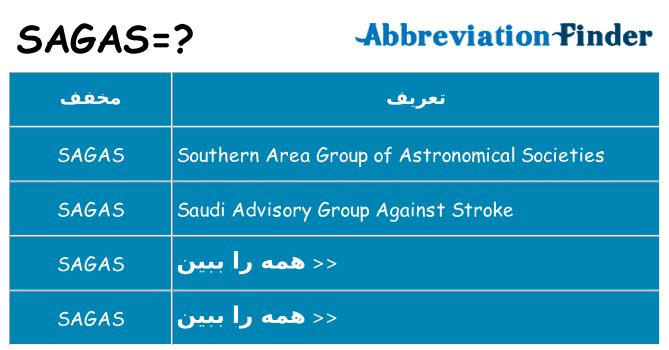 چه sagas برای ایستادن؟