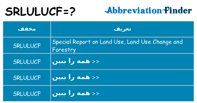 چه srlulucf برای ایستادن؟
