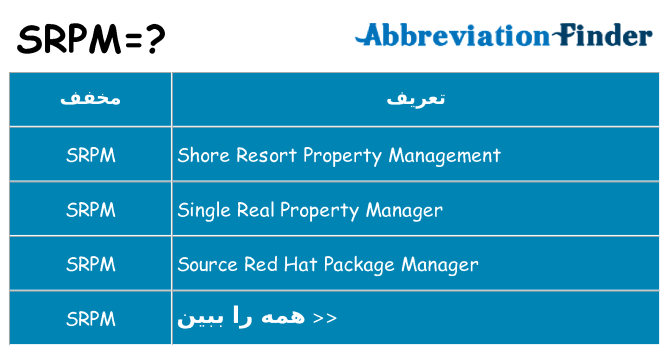 چه srpm برای ایستادن؟