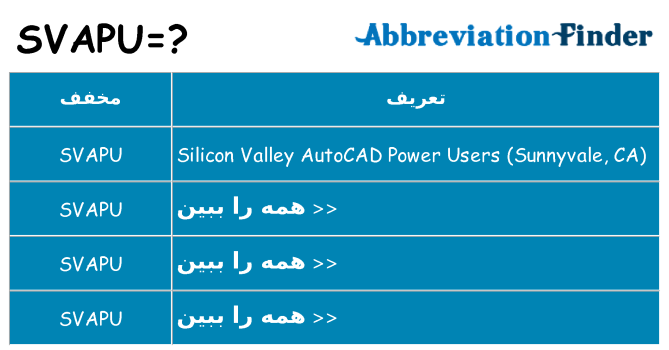 چه svapu برای ایستادن؟