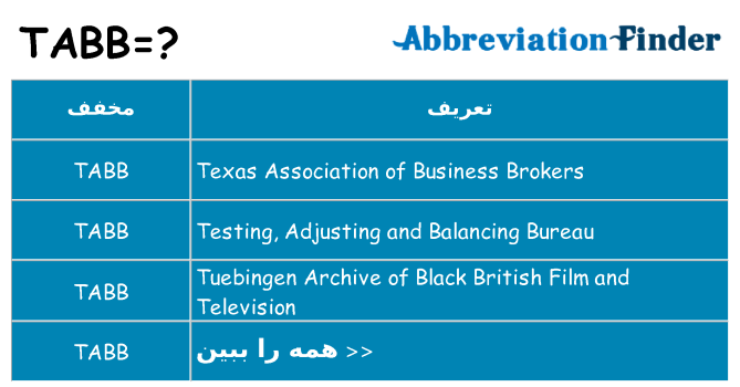 چه tabb برای ایستادن؟
