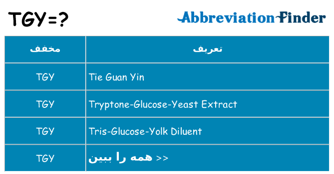 چه tgy برای ایستادن؟