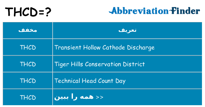 چه thcd برای ایستادن؟