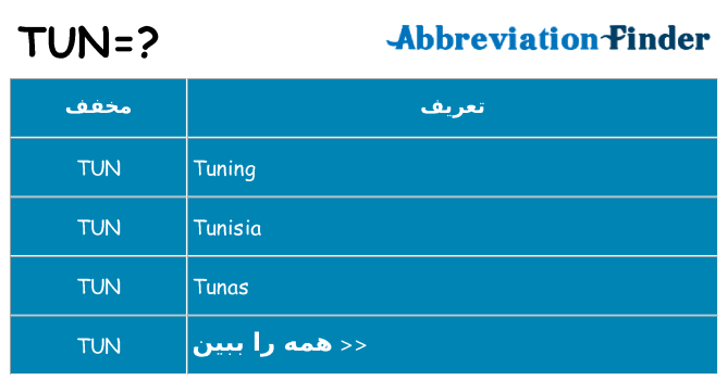چه tun برای ایستادن؟