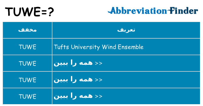 چه tuwe برای ایستادن؟