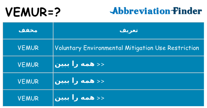 چه vemur برای ایستادن؟
