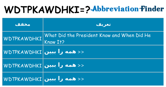 چه wdtpkawdhki برای ایستادن؟