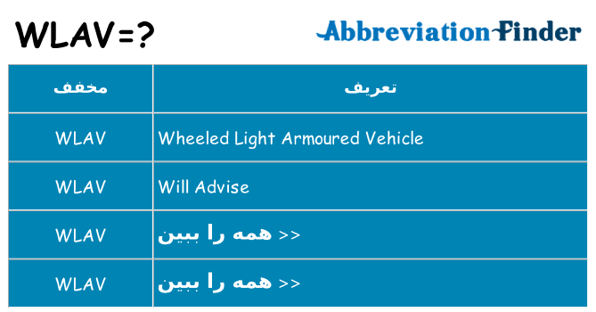 چه wlav برای ایستادن؟