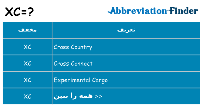 چه xc برای ایستادن؟