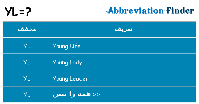 چه yl برای ایستادن؟
