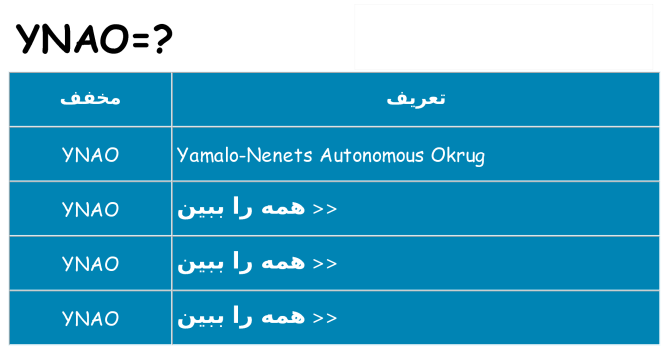 چه ynao برای ایستادن؟