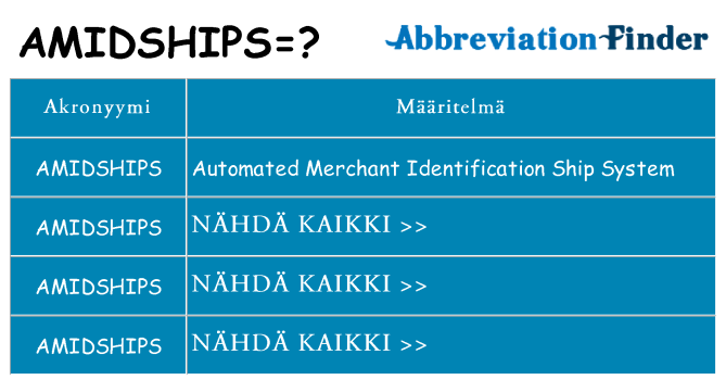 Mitä amidships tarkoittaa