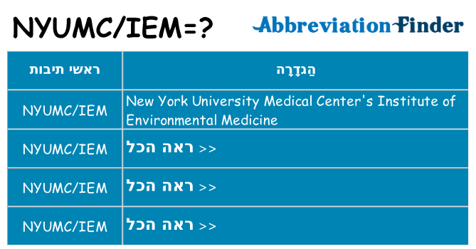 מה הפירוש nyumciem