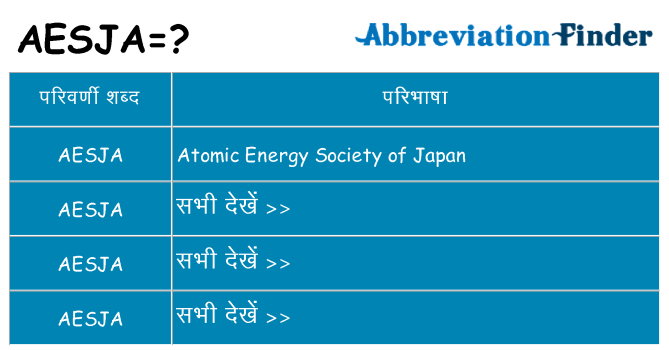 aesja का क्या अर्थ है
