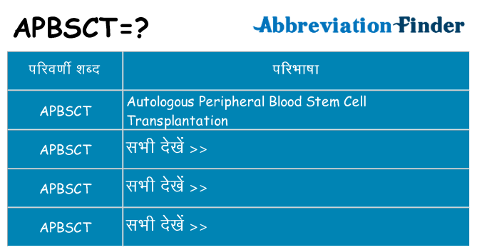 apbsct का क्या अर्थ है