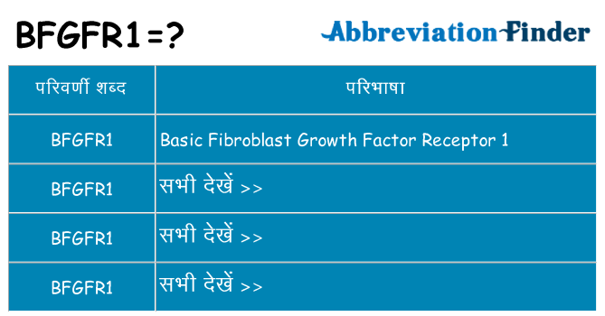 bfgfr1 का क्या अर्थ है