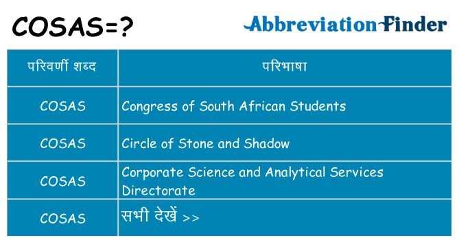 cosas का क्या अर्थ है