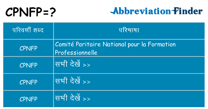 cpnfp का क्या अर्थ है