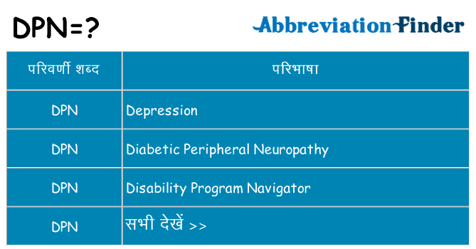 dpn का क्या अर्थ है
