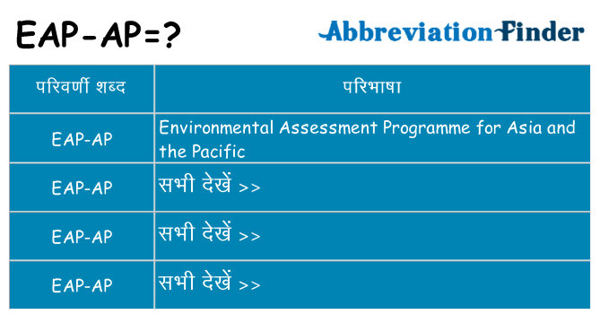 eap-ap का क्या अर्थ है