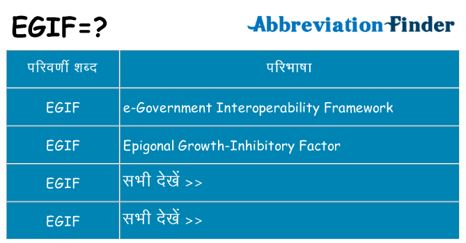 egif का क्या अर्थ है