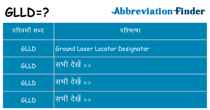 glld का क्या अर्थ है
