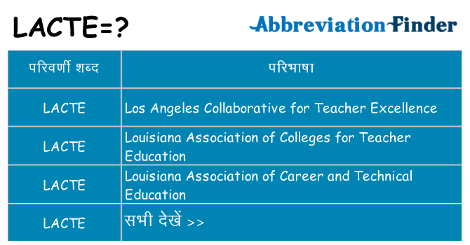 lacte का क्या अर्थ है