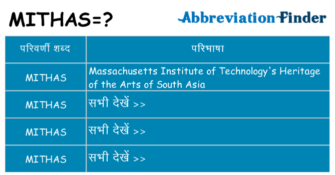 mithas का क्या अर्थ है