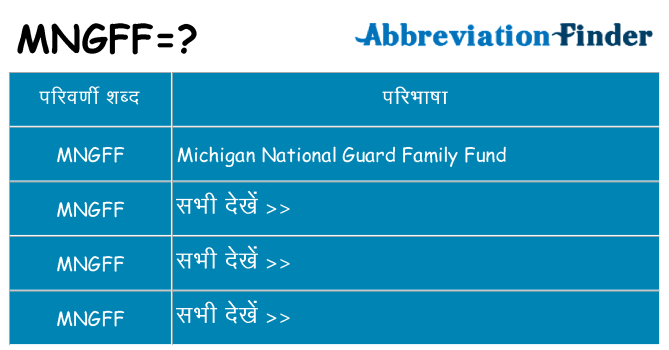 mngff का क्या अर्थ है