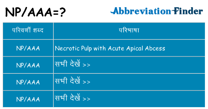 npaaa का क्या अर्थ है