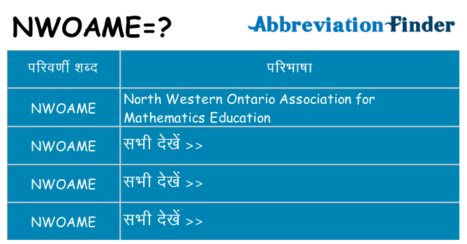 nwoame का क्या अर्थ है