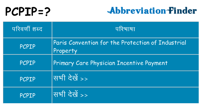 pcpip का क्या अर्थ है