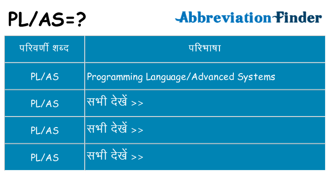 plas का क्या अर्थ है