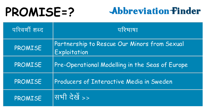 promise का क्या अर्थ है