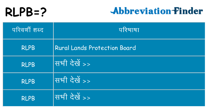 rlpb का क्या अर्थ है