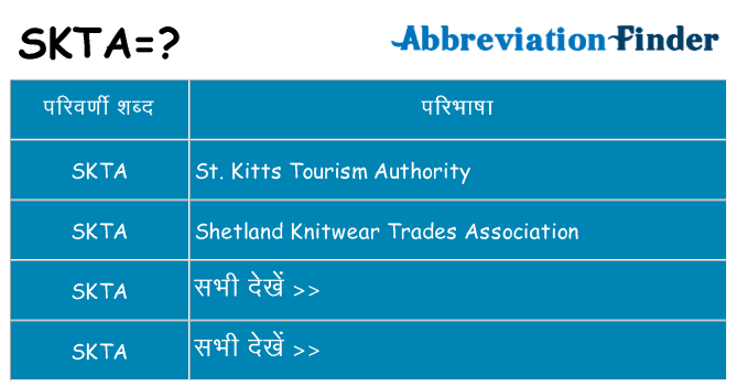 skta का क्या अर्थ है