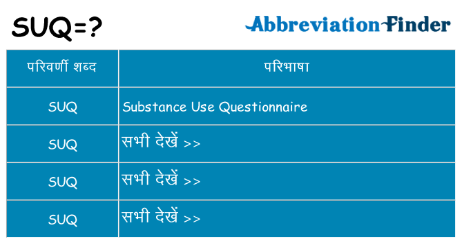 suq का क्या अर्थ है