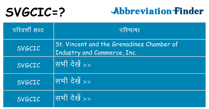 svgcic का क्या अर्थ है