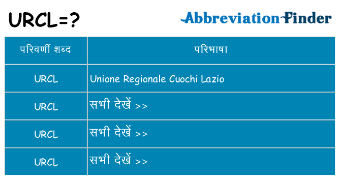 urcl का क्या अर्थ है