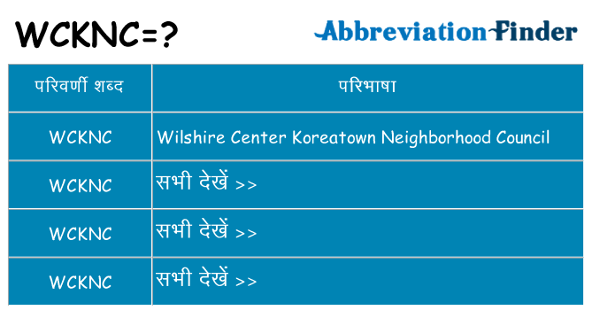 wcknc का क्या अर्थ है