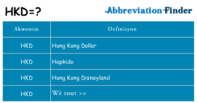 Sa hkd, sa kanpe pou