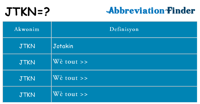 Sa jtkn, sa kanpe pou