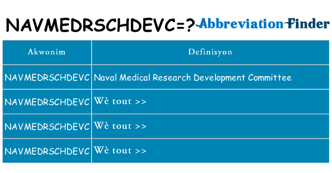 Sa navmedrschdevc, sa kanpe pou