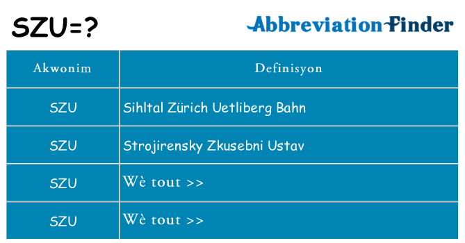 Sa szu, sa kanpe pou