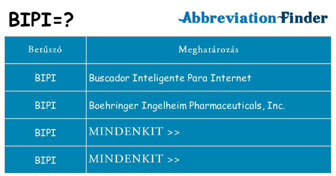 Mi a(z) bipi állni